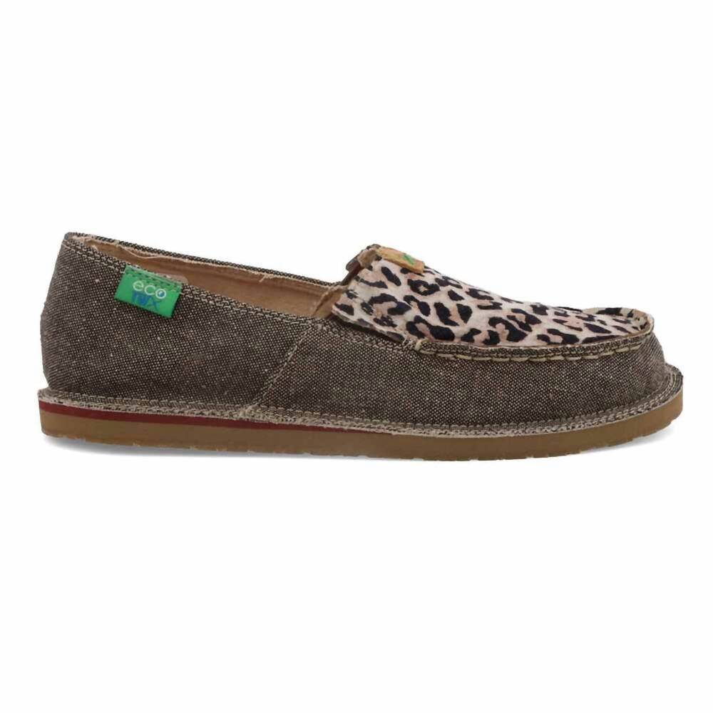 NEW TWISTED X women's slip-on loafers in dust leopard - Picture 3 of 4